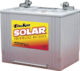 MK Powered® Deka® Solar 8G24 12 V Photovoltaic Battery.